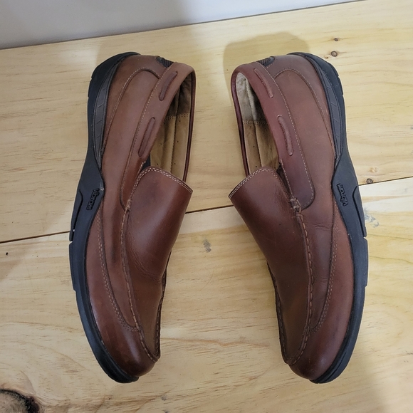 Johnston and Murphy brown loafers 13 - Picture 2 of 5